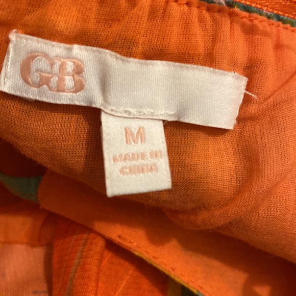 Gianni Bini Orange Mini Dress. Size M - Picture 3 of 9